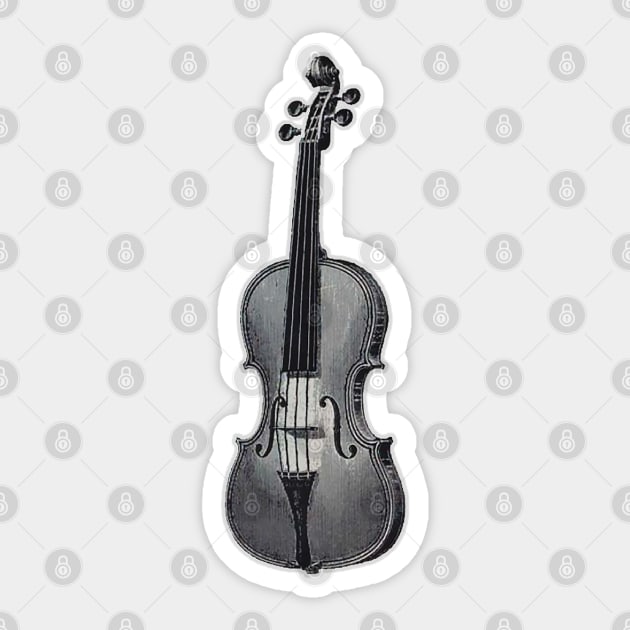 violin Sticker by Marccelus